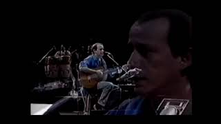 Silvio Rodríguez  Causas y Azares En vivo Chile 1990  con Lyrics  subs [upl. by Alyda]