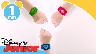 Pyjamashjältarna  Gör det själv Pyjamashjältararmband  Disney Junior Sverige [upl. by Nrubyar]