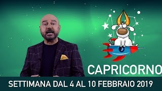 CAPRICORNO l’oroscopo di Capitani  Settimana 4  10 Febbraio [upl. by Eiznekam]