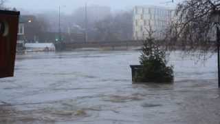 Maidstone Town Center Flooding Christmas 2013  FruitFlyHD [upl. by Kally602]