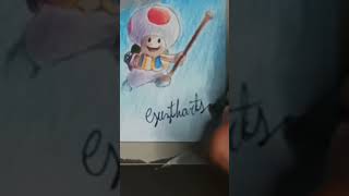 Desenhando os Personagens de Super Mario Bros O Filme drawshorts [upl. by Goto370]