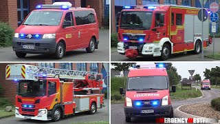 Löschzug  doppel MTF der Feuerwehr Erftstadt [upl. by Ainorev]