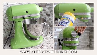 HOW TO PAINT YOUR KITCHENAID MIXER [upl. by Elliott581]