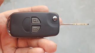 Suzuki Flip key  Folding key  Jack Knife Key Convert [upl. by Aramit]