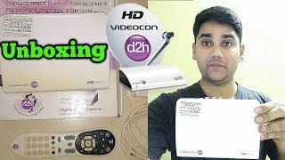 Videocon d2h HD set top box unboxing amp Overview 2021 [upl. by Torrin]