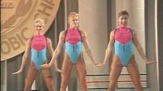 National Aerobic Championship USA 1990 01flv [upl. by Oznofla]