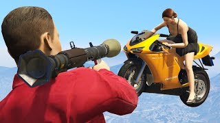 ROCKETS vs STUNTERS GTA 5 Online [upl. by Norreht]