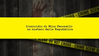 CRIMINI E CRIMINOLOGIA L’omicidio di Mino Pecorelli un mistero della Repubblica [upl. by Perpetua602]