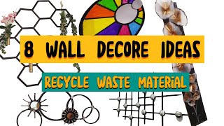 Free Home decore Ideas Expensive Looking wall Hangings From Waste Material💖 Creative DIY ideas 😍😍😍 [upl. by Nillek356]