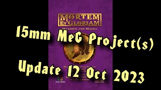 🔴 15mm Mortem et Gloriam Ancient Projects Update Oct 12th 2023 Camp Sites [upl. by Enorel976]