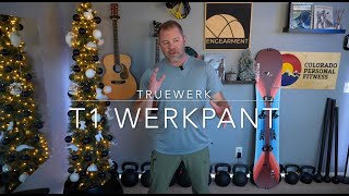 Truewerk T1 Werkpant  Lightweight Softshell Pants with Perfect Organizational System [upl. by Hibbitts]