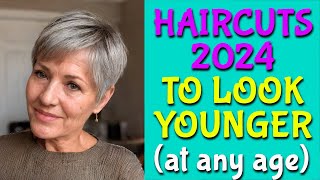 NEWEST Haircuts 2024 For OLDER WOMEN 50 60 70 [upl. by Ajroj418]