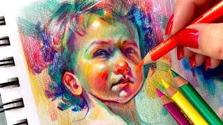 TOP 10 Tips for Colored Pencil Sketches [upl. by Maillw549]