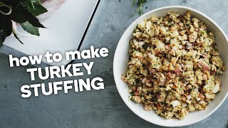 How to make turkey stuffing [upl. by Erl]