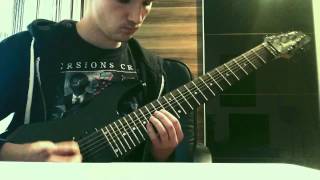 AVERSIONS CROWN  Hollow Planet guitar cover [upl. by Pinette]