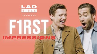 First Impressions  Tom Holland hates Jake Gyllenhaals impression of him  LADbible [upl. by Etteloc223]