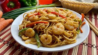 Fideos Chinos con Gambas [upl. by Euqinitram]