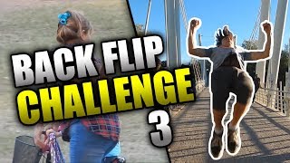 Back Flip Challenge 3  Werick [upl. by Emmet]