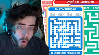 cellbit resolvendo 20 ENIGMAS de LABIRINTO [upl. by Steward]