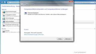 Netzwerkprobleme mit Diagnosetool von Windows 7 lösen  TUTORIAL [upl. by Isidor]