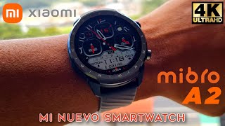 Revisión Mibro A2 SmartWatch como vincular al teléfono como usar [upl. by Niarb904]