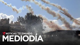 Lanzan cohetes contra tropas de EEUU en Irak  Noticias Telemundo [upl. by Pike]