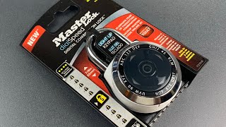 863 Flawed Design Master Lock “dialSpeed” Digital Combination Lock [upl. by Bryanty197]