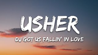 Usher  DJ Got Us Fallin In Love Lyrics ft Pitbull [upl. by Gifferd]