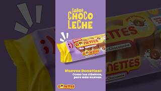 Nuevos Donettes® sabor chocoleche como los clásicos pero más suaves [upl. by Fisk]