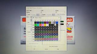 How to create code table in Liscad amp how to use colour code in Liscad [upl. by Liahcim38]