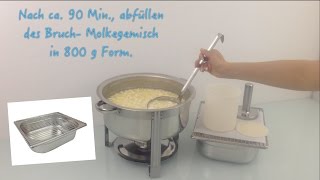 Käse selber machen  Schnittkäse mit dem KäseMaker [upl. by Enytnoel]