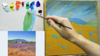 How to paint like Monet Lessons on Impressionist landscape painting techniques  Part 1 [upl. by Antin]