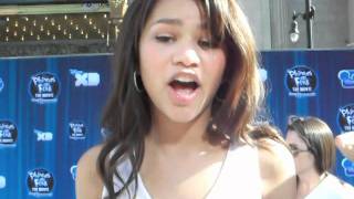 M EXCLUSIVE  Zendaya gets advice from Selena Gomez amp Raven Symoné [upl. by Ynwat]