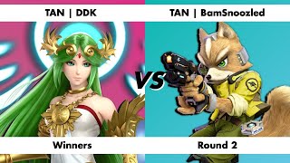 UTSmash February 2nd Weekly  DDK Palutena vs Bamsnoozled Fox  Winners Round 2 [upl. by Kcirdek]