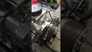 Chevy 383 671 blower motor start up [upl. by Dugaid829]