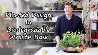 How To Make A Planted Wreath Design [upl. by Ettezzil]