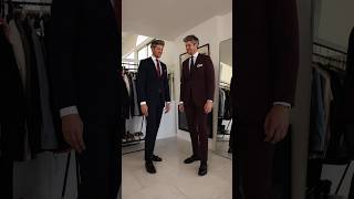 Groom amp Groomsmen Outfits in Burgundy amp Navy [upl. by Macfarlane81]