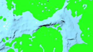 Realistic water splash green screen  Top Liquid VFX [upl. by Mukerji761]