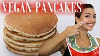 COME FARE UN PANCAKE VEGAN IN 3 MINUTI [upl. by Manny]