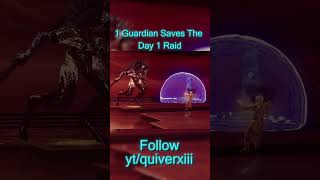 1 Guardian Saves the Day 1 Raid in Destiny 2 Redone destiny2 [upl. by Nylcaj]