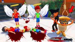 Black Little Singham Killed Kicko And Shiva In GTA V  Gta 5 Gameplay  Little Singham Cartoon [upl. by Amersham996]