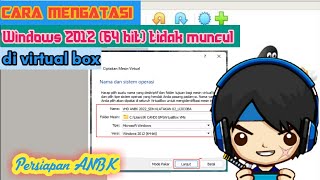 Tutorial Memunculkan Windows 2012 64 bit di Virtualbox ANBK  Jagoan Tutorial [upl. by Nauqet]