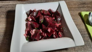 marokkanischer Rote Bete Salat einfach und lecker 🥰😘😍 [upl. by Nahij]