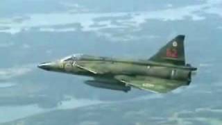 SAAB J37 Viggen of Sweden Demo [upl. by Rolland885]