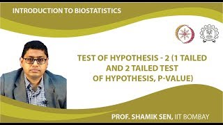 Test of Hypothesis  2 1 tailed and 2 tailed Test of Hypothesis pvalue [upl. by Kaiser]