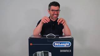 World Exclusive DeLonghi Dinamica Unboxing [upl. by Nevad]