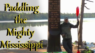 Kayaking the Mighty Mississippi River ep 1 Lake Itasca Launch day day 1 [upl. by Nadnarb]