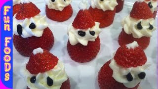 How to Make Strawberry Santas [upl. by Peck80]