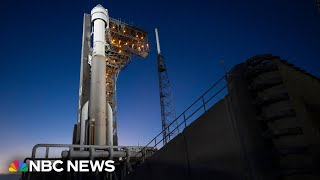 Boeing calls off its first crewed flight into space minutes before blast off  NBC News [upl. by Htebazie]