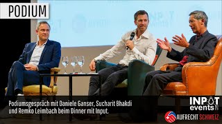 Daniele Ganser und Sucharit Bhakdi bei Remko Leimbach am Dinner mit Input [upl. by Owiat]